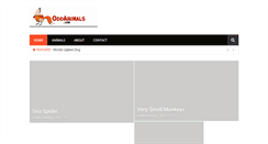 Desktop Screenshot of oddanimals.com